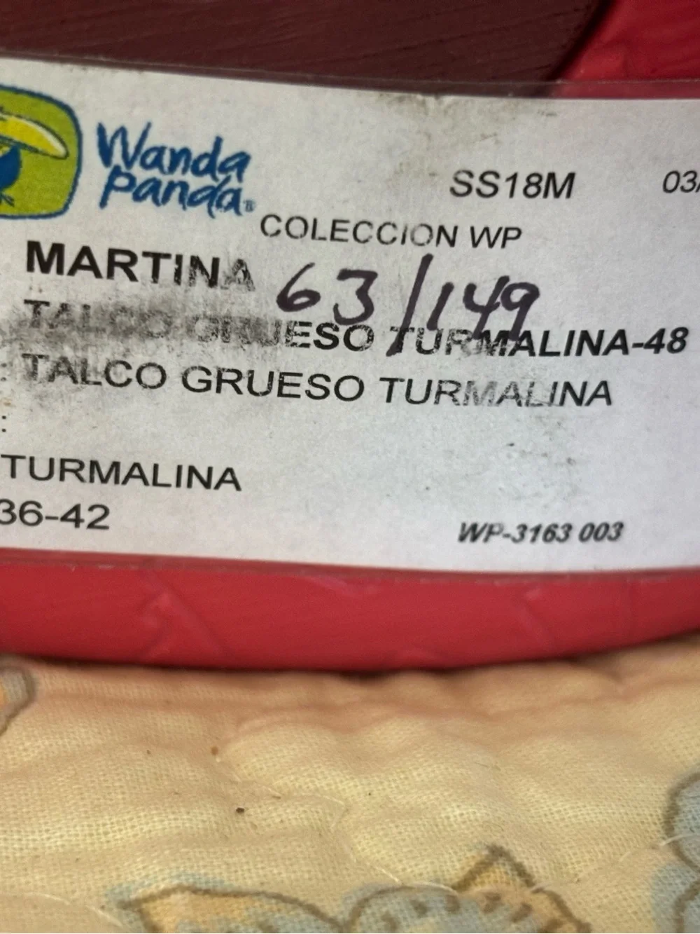 Wanda Panda “Martina” Wedge-Size 37-NWT